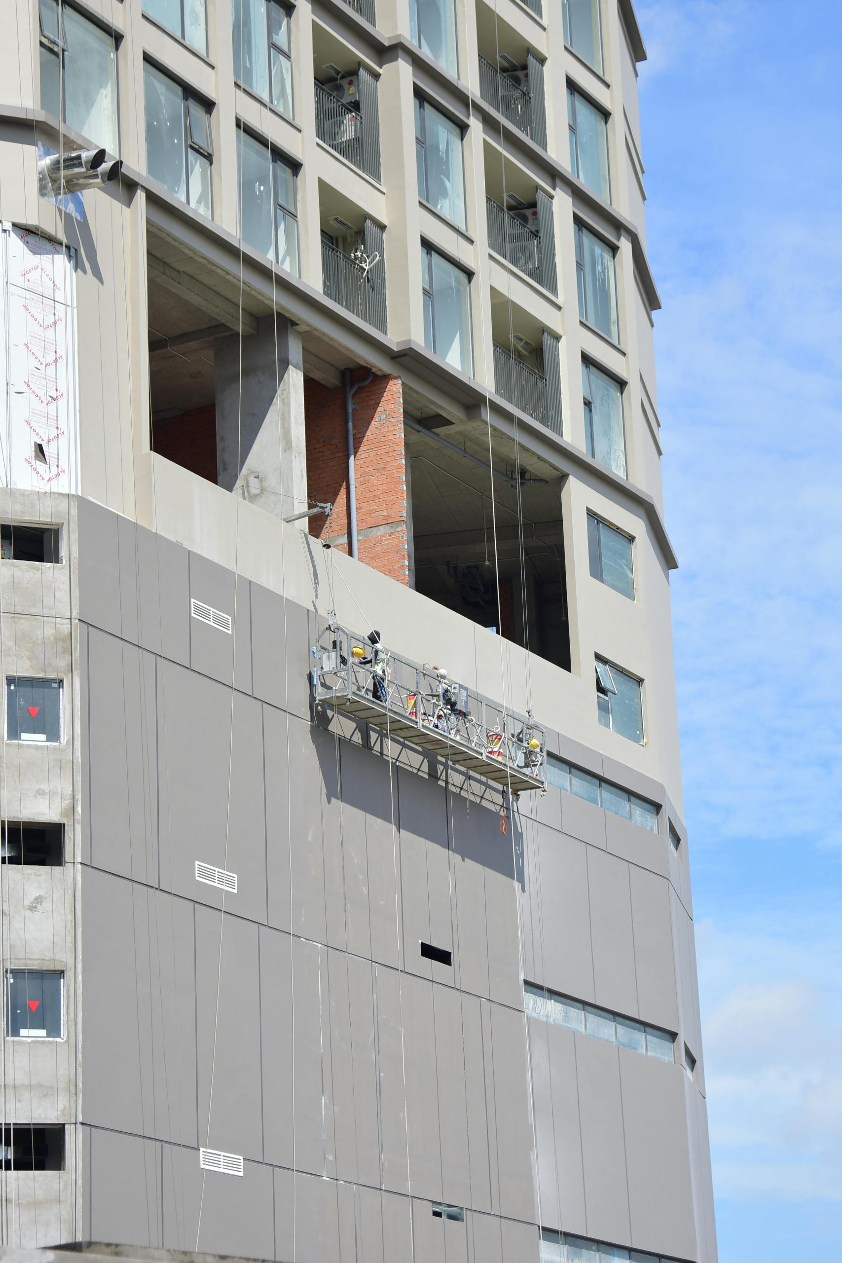 Andamio colgante electrico mantenimiento irg group